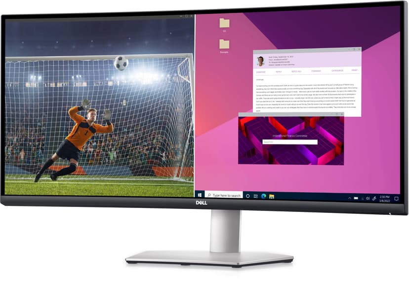 Dell S3423DWC Curved 34" 3440 x 1440 21:9 VA 100Hz