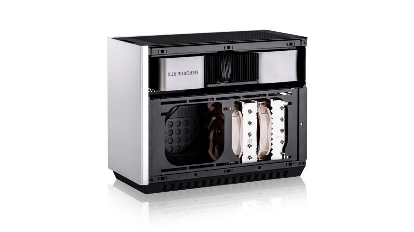 DAN CASES Dan Cases C4sfx Mini ITX Case Si 0W Sølv (C4SFXV1_S) Dustin.no
