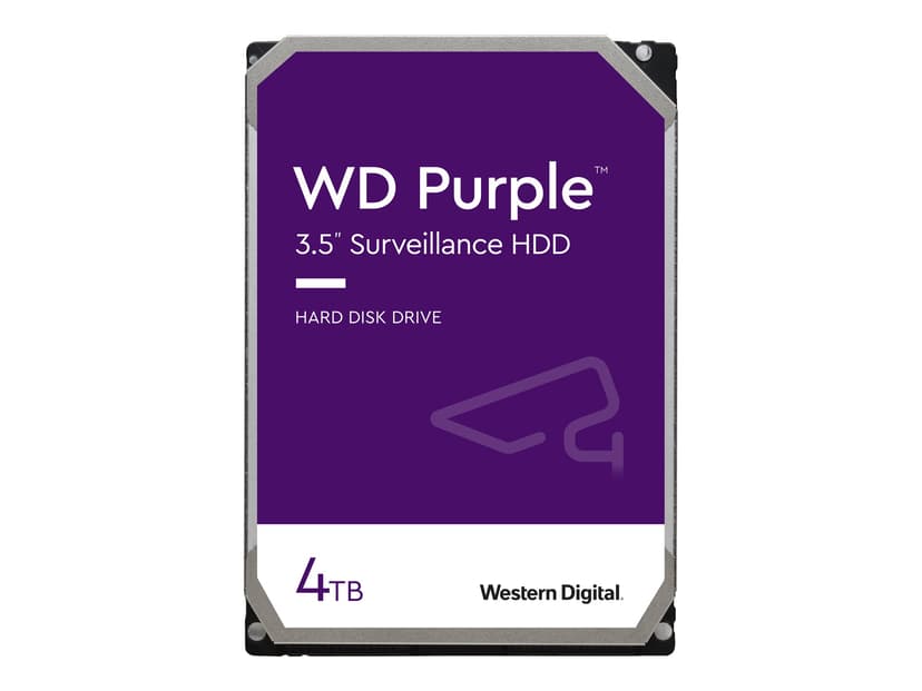 WD Purple 4Tt 3.5" 5400kierrosta/min Serial ATA-600