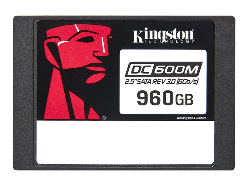 Kingston DC600M SSD-levy 960GB 2.5" Serial ATA-600