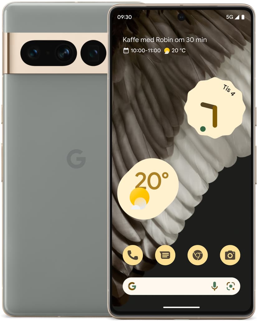 Google Pixel 7 Pro 256GB Dobbelt-SIM Hazel