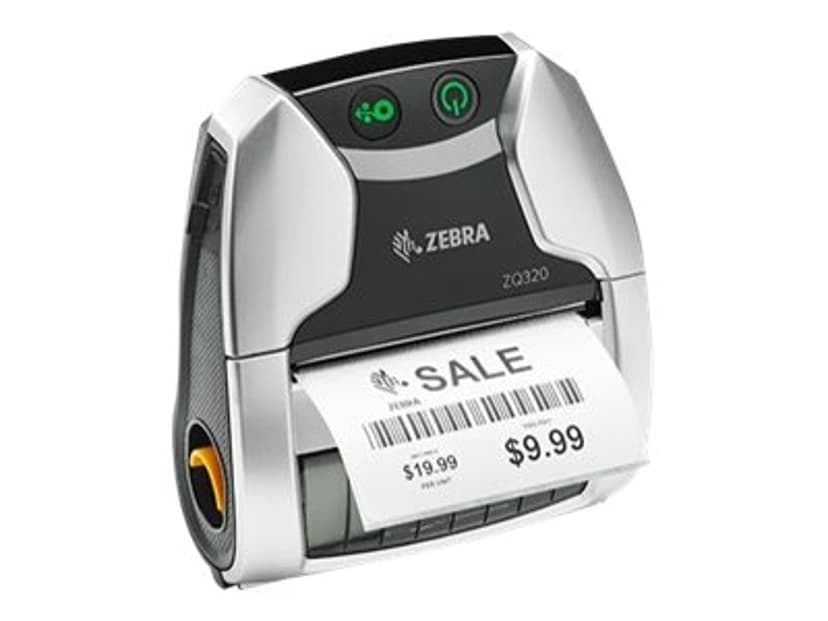 Zebra ZQ320 DT USB/BT/WiFi/NFC Mobile Printer - (Kuppvare klasse 2)