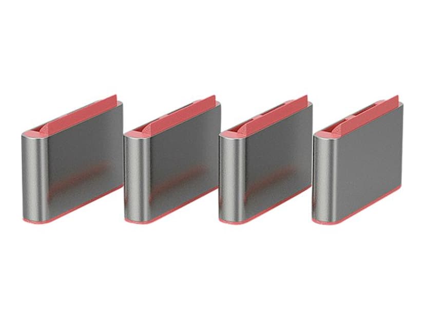 Lindy Port Blocker USB-C Pink 10-Pack Without Key