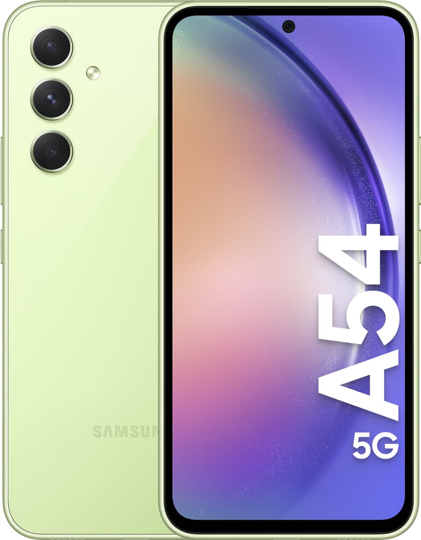Samsung Galaxy A54 5G 128GB Dobbelt-SIM Lys grønn