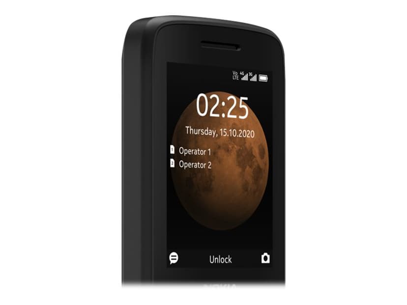 Nokia 225 4G Kaksois-SIM Musta