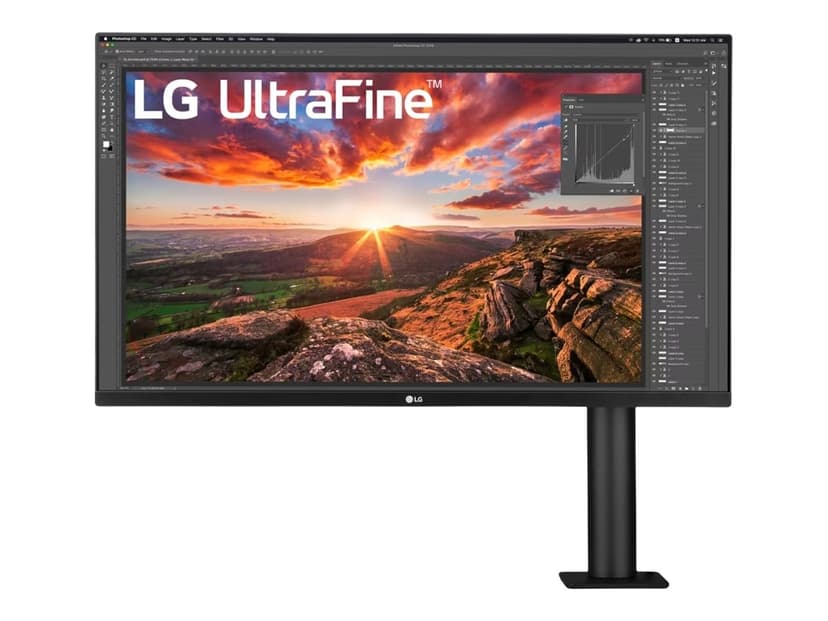 LG UltraFine Ergo 32UN880P-B 32" 3840 x 2160 16:9 IPS 60Hz