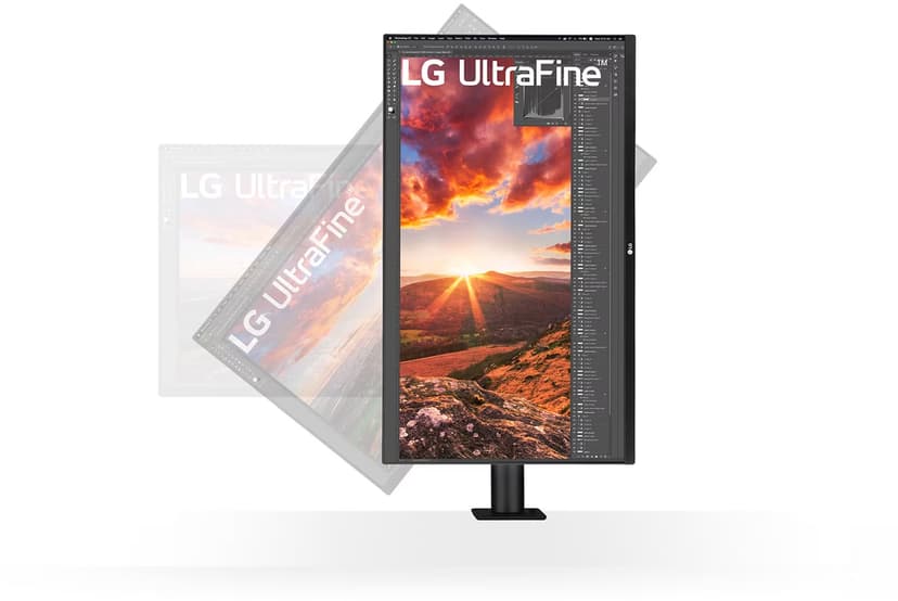 LG UltraFine Ergo 32UN880P-B 32" 3840 x 2160pixels 16:9 IPS 60Hz