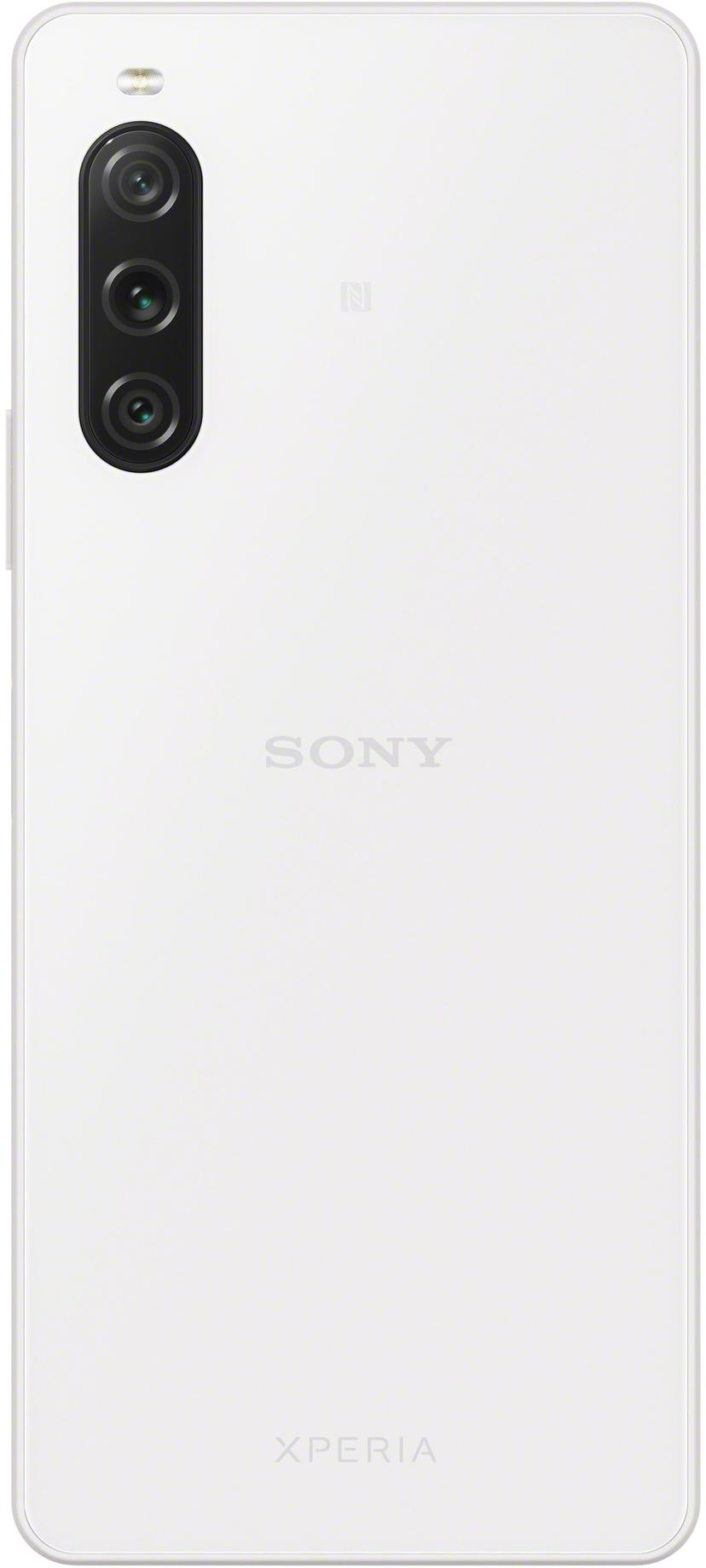 Sony XPERIA 10 V + WH–CH520 128GB Dual-SIM Hvid