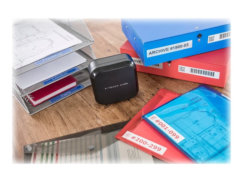 Brother P-Touch Cube Plus PT-P710BT Svart
