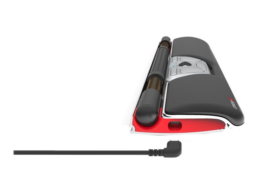 Contour Design RollerMouse Red Wireless Langaton 2800dpi Keskitetty osoitinlaite Musta