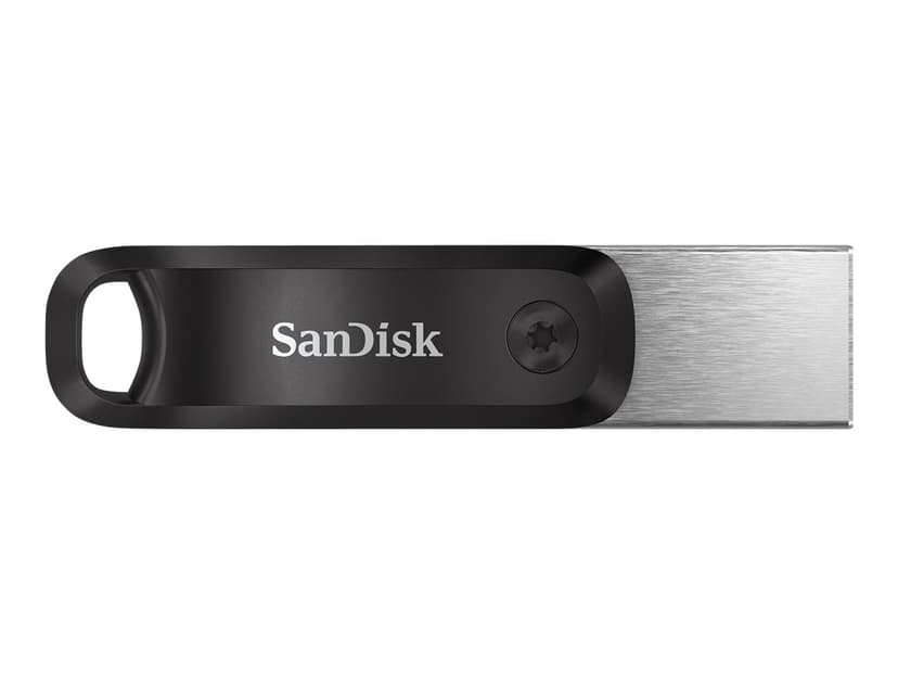 SanDisk iXpand Go 128GB Harmaa, Hopea
