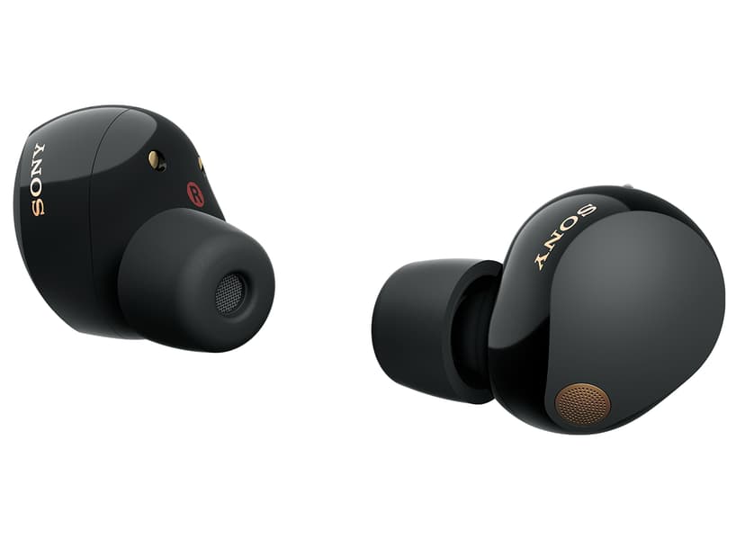Sony WF-1000XM5 Wireless Noise Cancelling Earbuds Aidosti langattomat kuulokkeet Musta