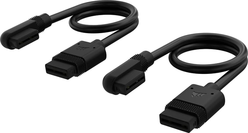 Corsair iCUE LINK Slim Cable 2x 200mm Straight / Slim 90° Connector