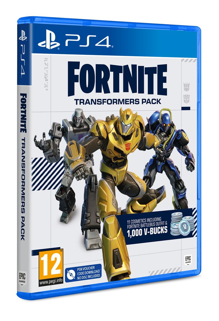 Warner Bros Interactive Fortnite Transformers Pack Ps4
