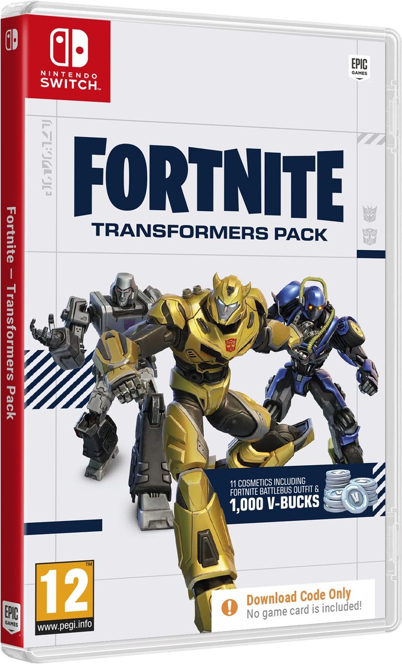 Warner Bros Interactive Fortnite Transformers Pack Switch