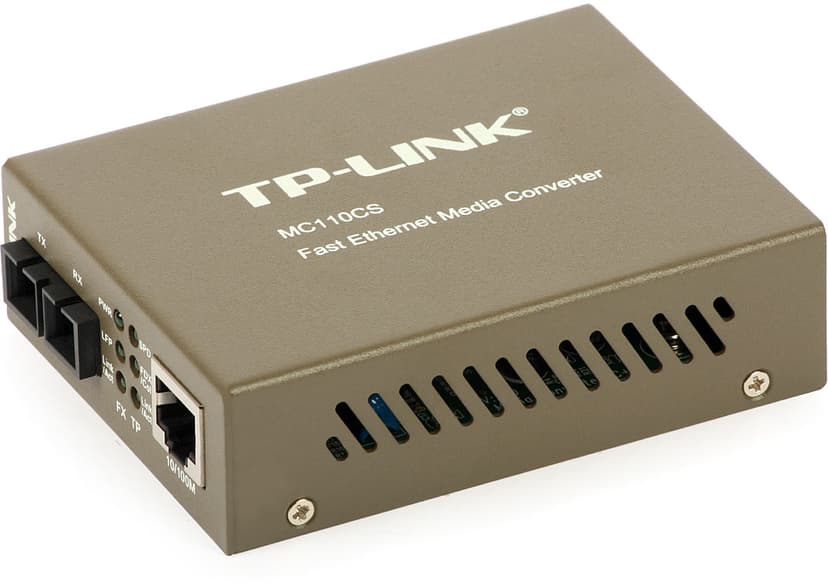 TP-Link MC110CS Valokuitu-mediamuunnin RJ-45 SC single-mode