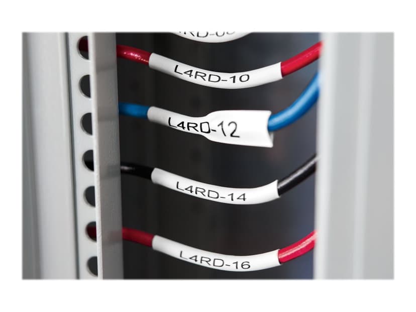 Dymo Tape Krympslang 24mm Svart/Vit - XTL