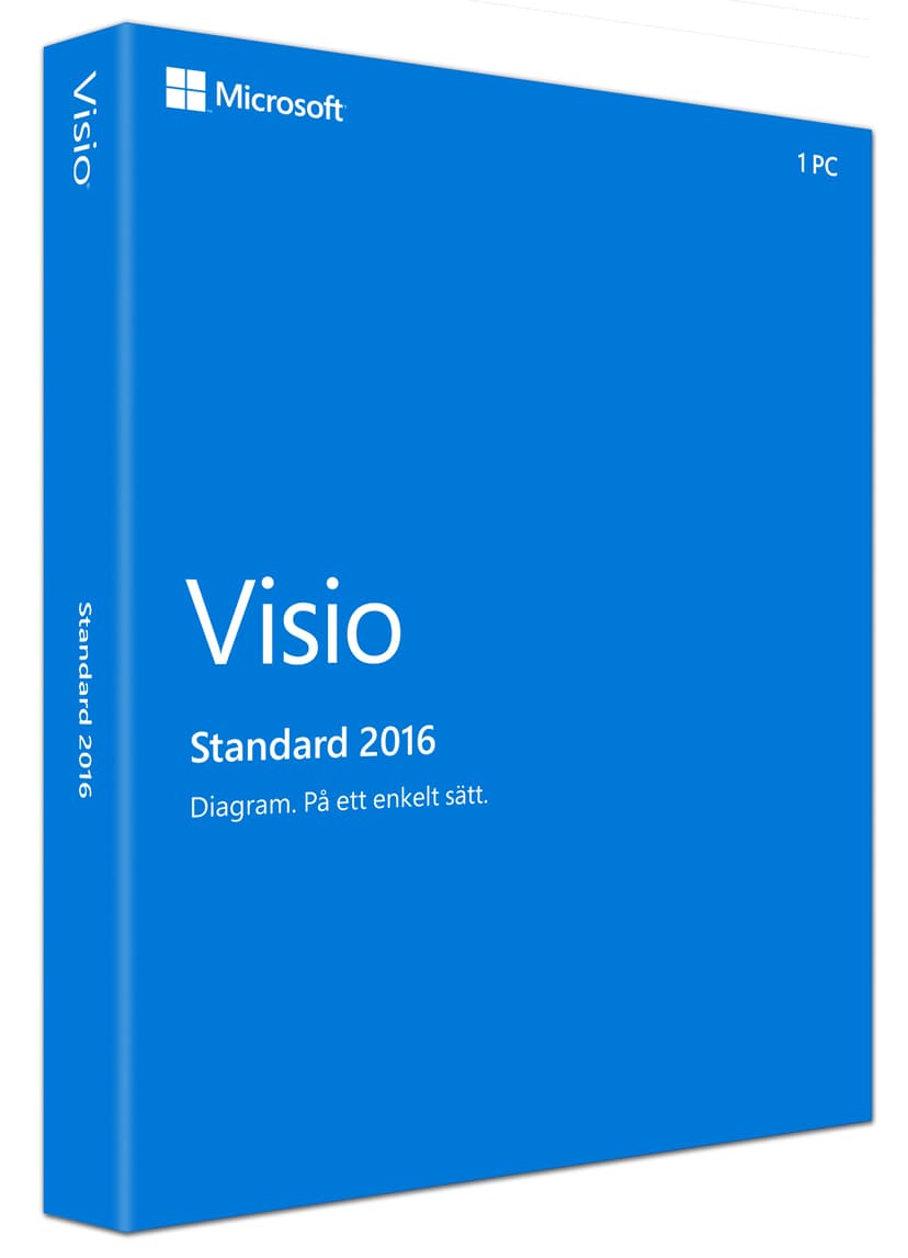 Microsoft Visio Standard 2016 Win ESD