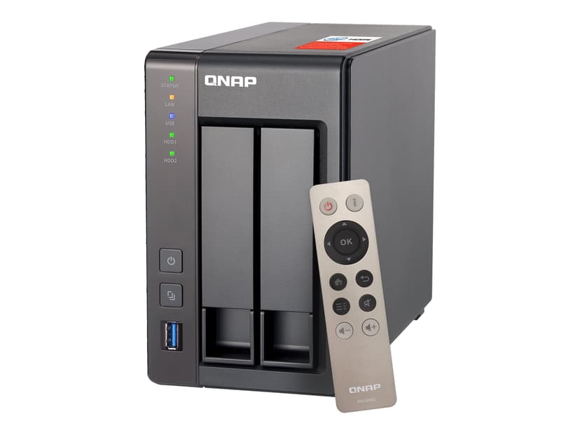 QNAP TS-251+ 8GB 0Tt NAS-palvelin