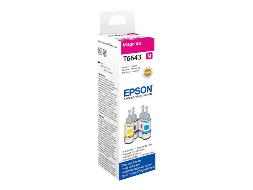 Epson Muste Magenta T6643 70ml - ET-2550/ET-4550
