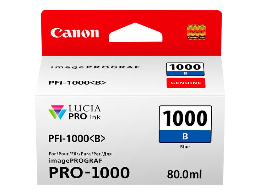 Canon Muste Sininen PFI-1000 B - IPF-1000