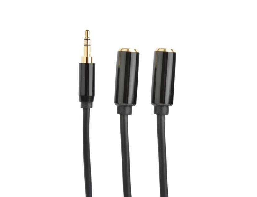Prokord Audioadapter Mini-phone stereo 3.5 mm Hann Mini-phone stereo 3.5 mm Hunn