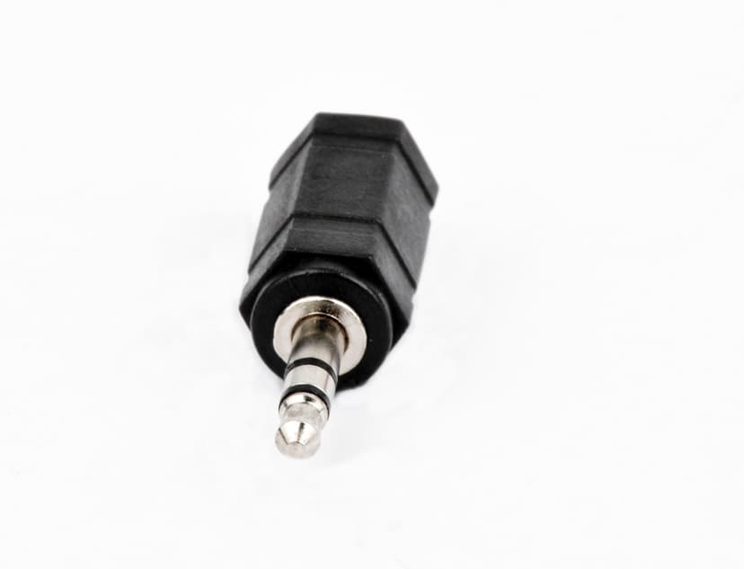 Prokord Audio-adapter Underminitelefon, stereo 2,5 mm Hona Mini-phone stereo 3.5 mm Hane