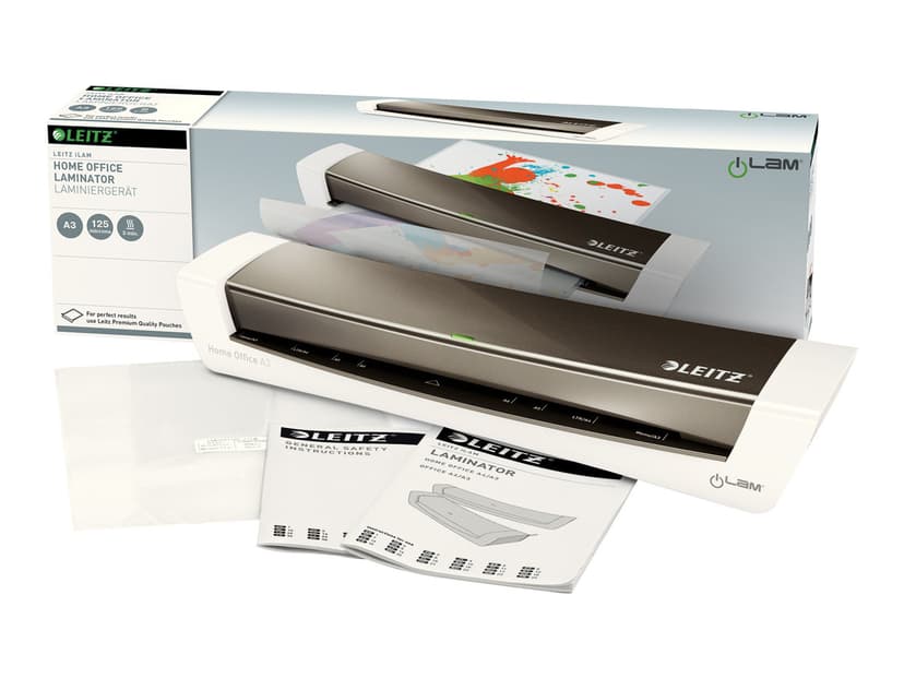 Leitz Lamineringsmaskin iLAM Home Office A3 Grå