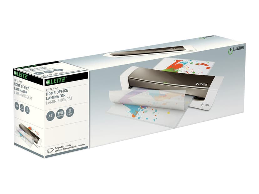 Leitz Lamineringsmaskin iLAM Home Office A3 Grå