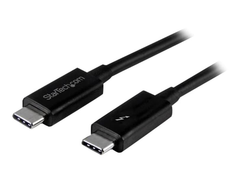 Startech 1m Thunderbolt 3 (20Gbps) USB C Cable / Thunderbolt USB DP 1m USB-C Hane USB-C Hane
