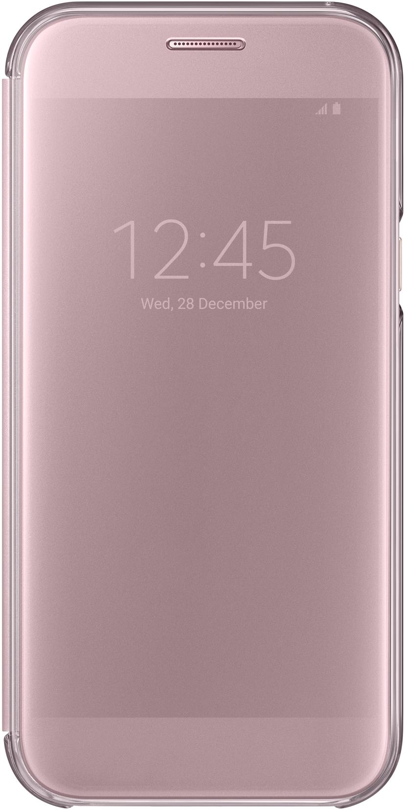 Samsung Clear View Cover Samsung Galaxy A5 (2017) Vaaleanpunainen