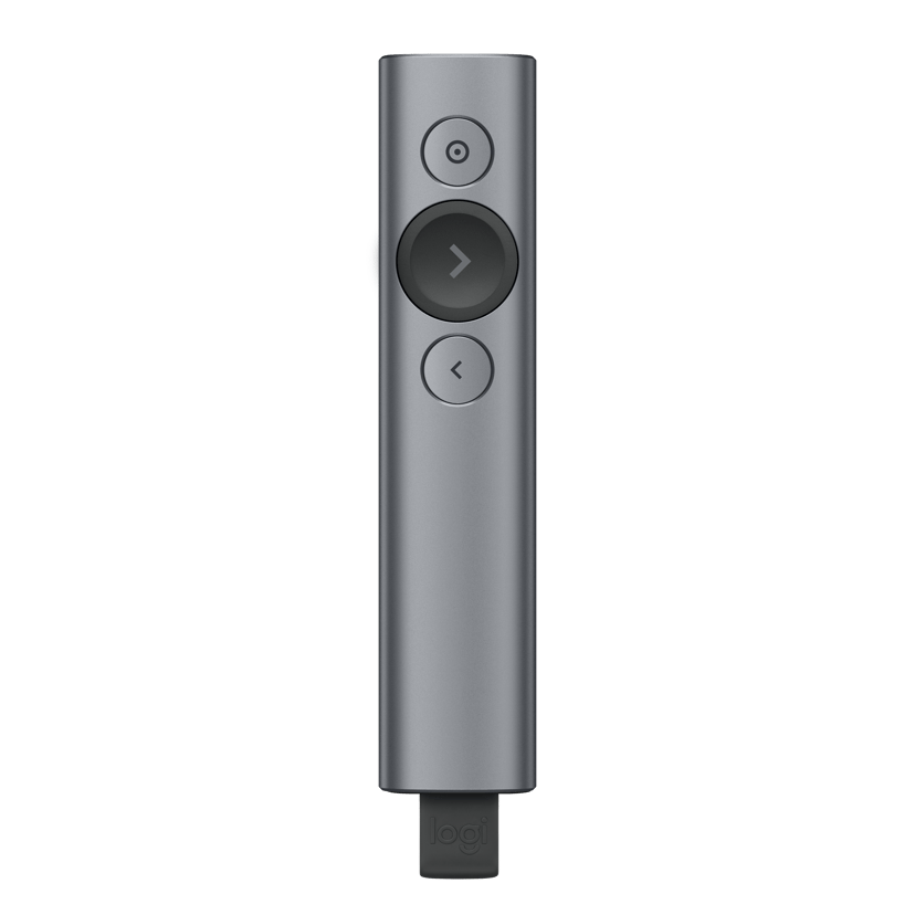 Logitech Spotlight Presentatör - Mörkgrå Grå