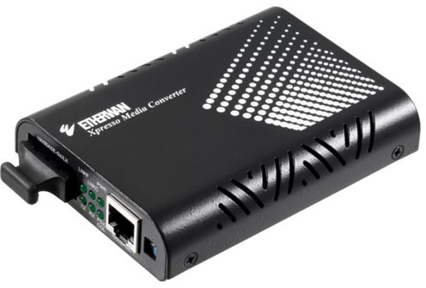 Etherwan EM1000TSC Fibermediekonverterare RJ-45 SC-läge (multi-mode)