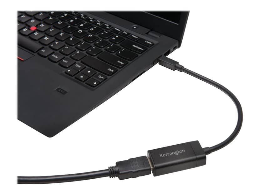Kensington VM4000 4K Video Adapter Mini DisplayPort HDMI-tyyppi A (vakio) Musta