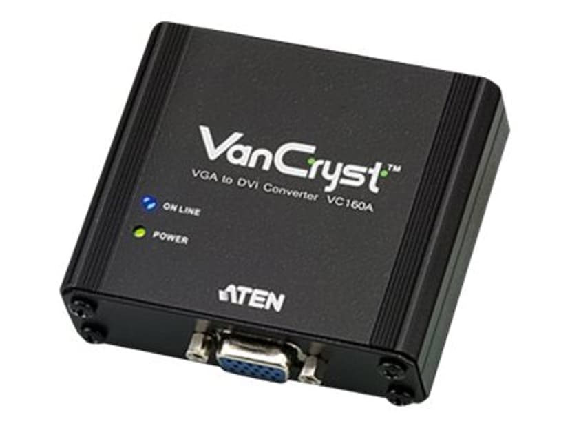 Aten VC160A VGA to DVI Converter videokonverterare VGA Hona DVI-D Hona