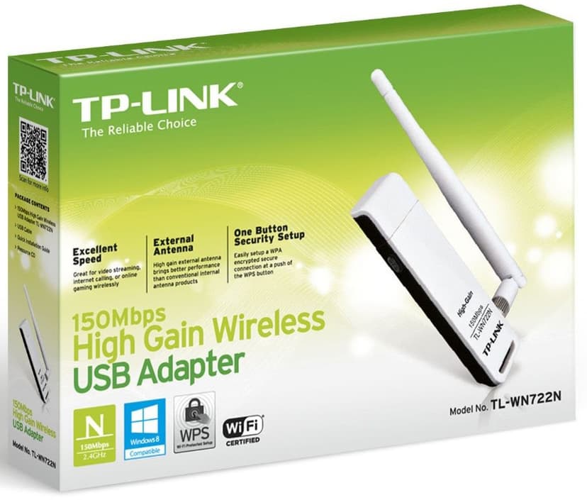 TP-Link TL-WN722N USB WiFi Adapter