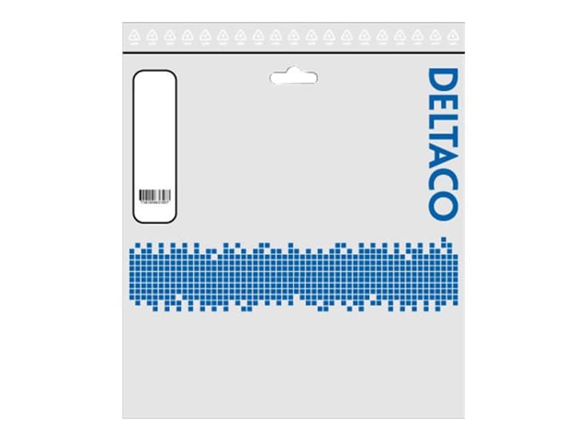 Deltaco RGB-7C 3m 15 nastan HD D-Sub (HD-15) ilman nastaa 9, Mini-phone stereo 3.5 mm Uros 15 nastan HD D-Sub (HD-15) ilman nastaa 9, Mini-phone stereo 3.5 mm Uros