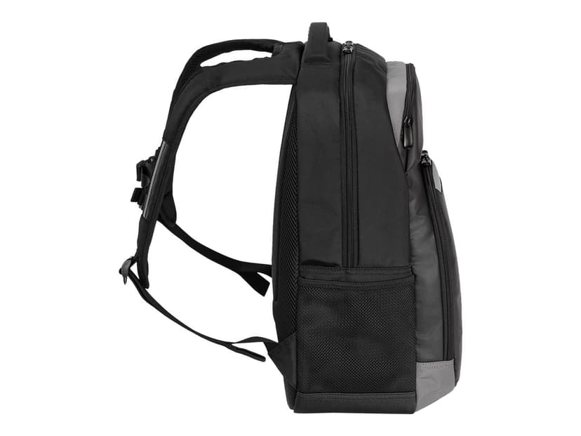 Targus Backpack 15.6" 15.6" Harmaa, Musta