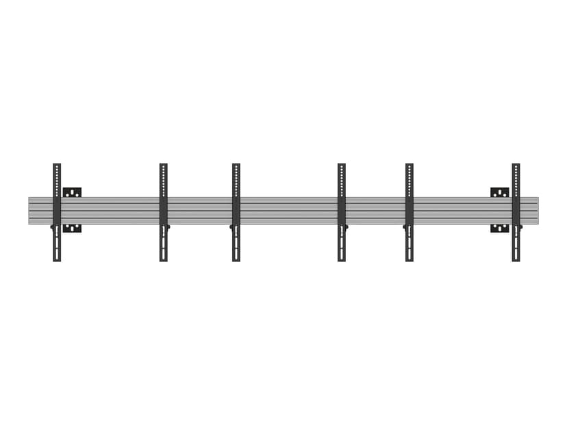 Multibrackets Fixed Pro Series Väggfäste MBW3U - Silver