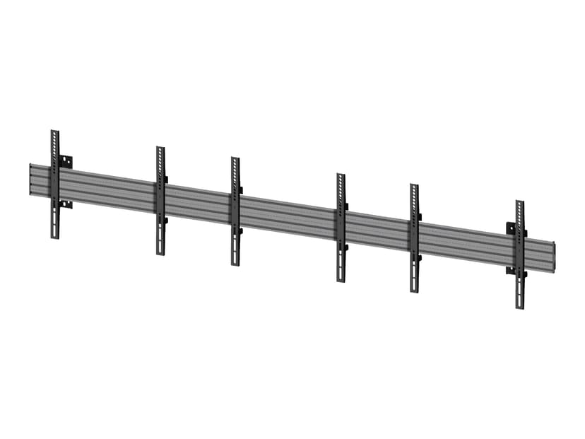 Multibrackets Fixed Pro Series -seinäkiinnike MBW3U – hopea
