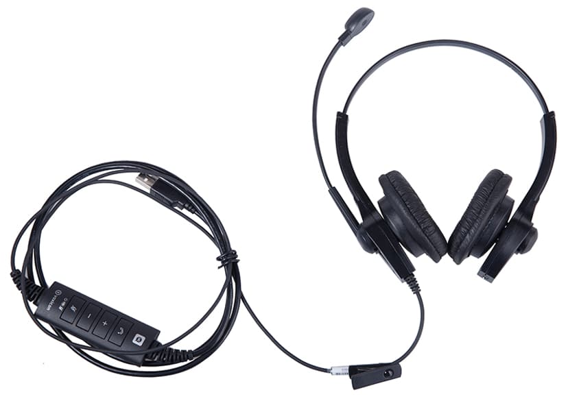 Voxicon UC610 Duo Noise Cancelling Headset USB-A Stereo