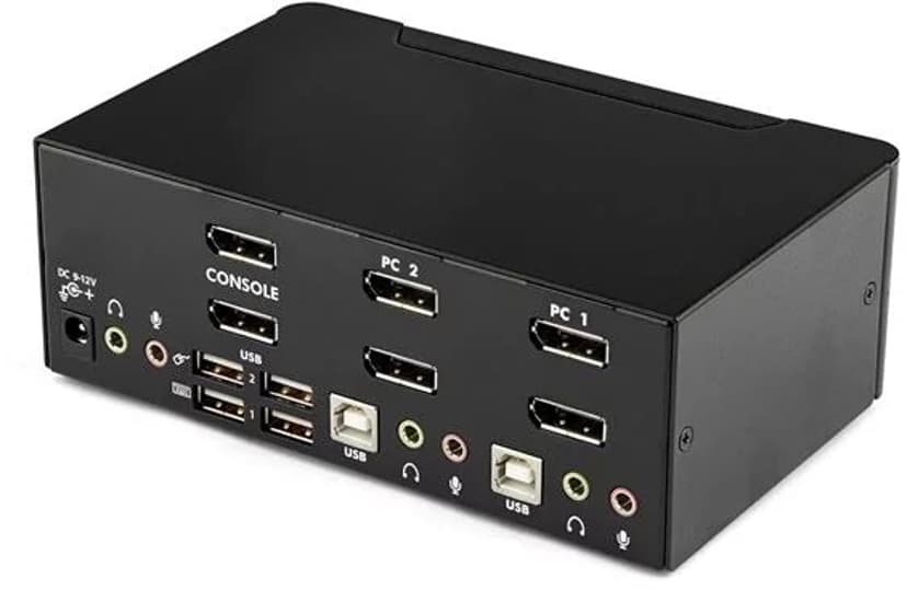 Startech 2 Port DisplayPort Dual-Monitor KVM Switch