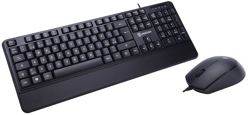 Voxicon 201WH Combo Keyboard and Mouse Nordiska länderna Sats med tangentbord och mus