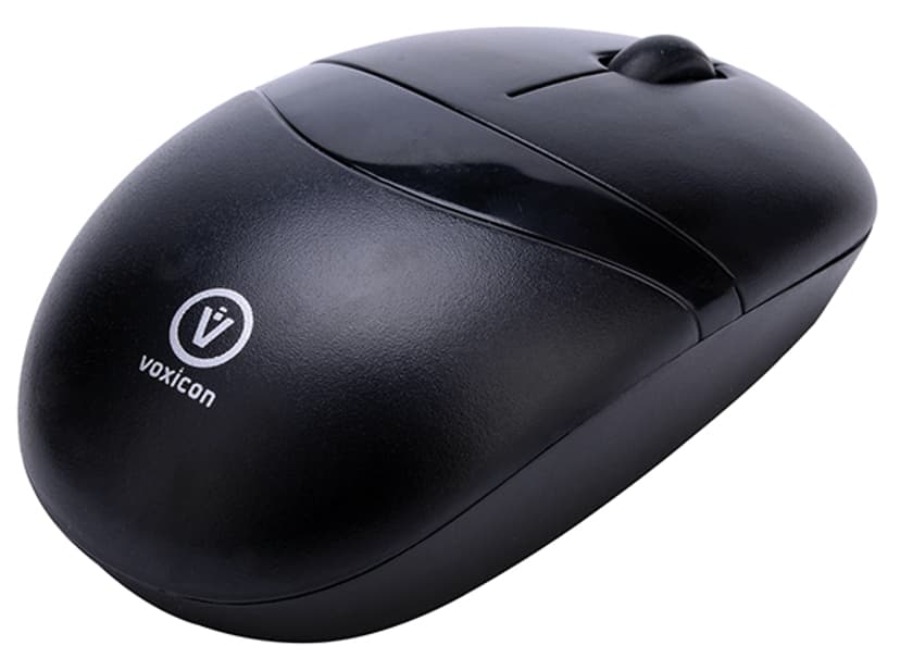 Voxicon Standard M20WLB Trådlös 1,000dpi Mus Svart