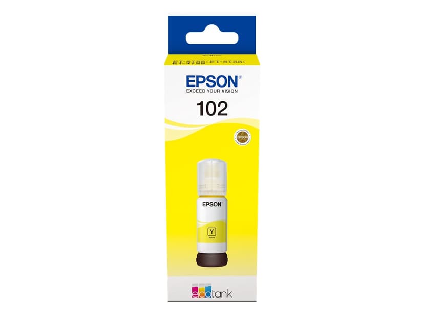 Epson Muste, keltainen, 102, 70ml – ET-3700/ET-3850