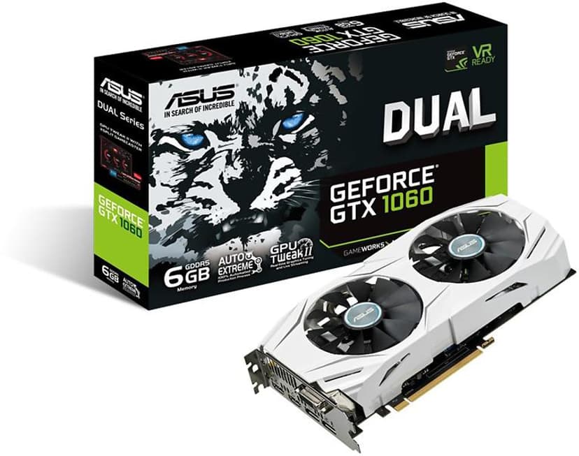 ASUS GeForce GTX 1060 Dual 6GB 6GB