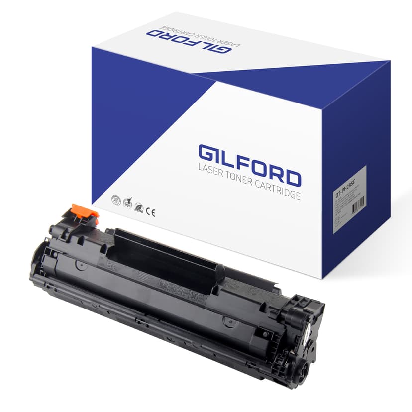 Gilford Värikasetti Musta 85A 1.6K - LJ M1132/M1212/M1217- Ce285A