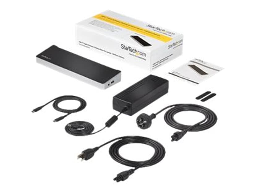 Startech Triple-4K Monitor USB-C Docking Station for Laptops USB-C Portreplikator
