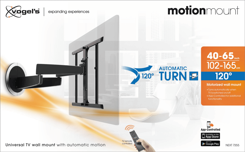 Vogel´s 7355 Motionmount 40-65" Turn 120