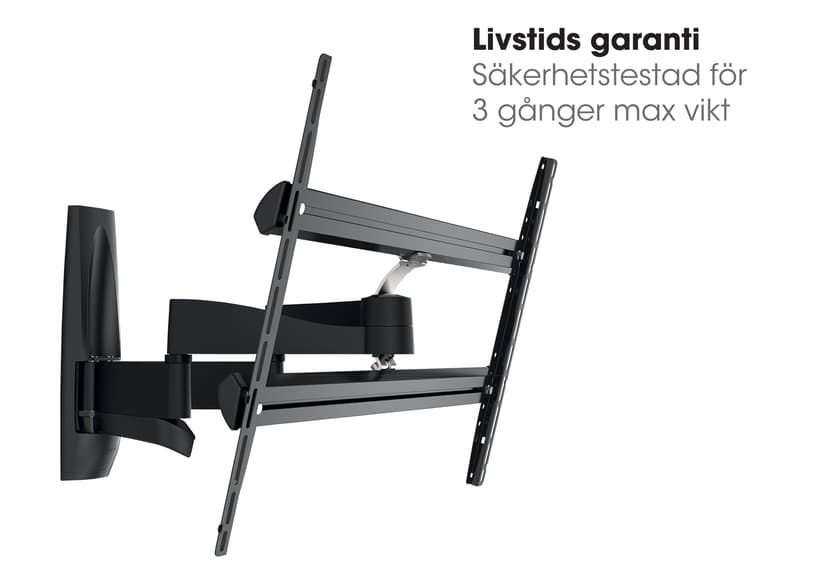 Vogel´s Wall 3450 Veggfeste Roterbart Fram 120 55-100" Svart